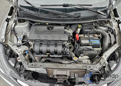 2016 Nissan Sentra S из США, поврежденный, VIN 3N1AB7AP0GY288589